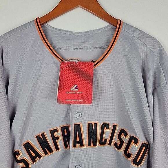 Majestic San Francisco Giants World Series Jersey 2010 Size 52 Brian Wilson #38 - Picture 2 of 12